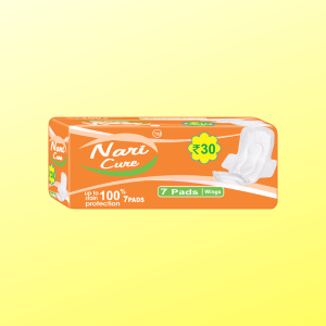 Nari Cure Sanitary Napkin Regular-Large Dry (Combo Pack)-6 pcs in a pack)